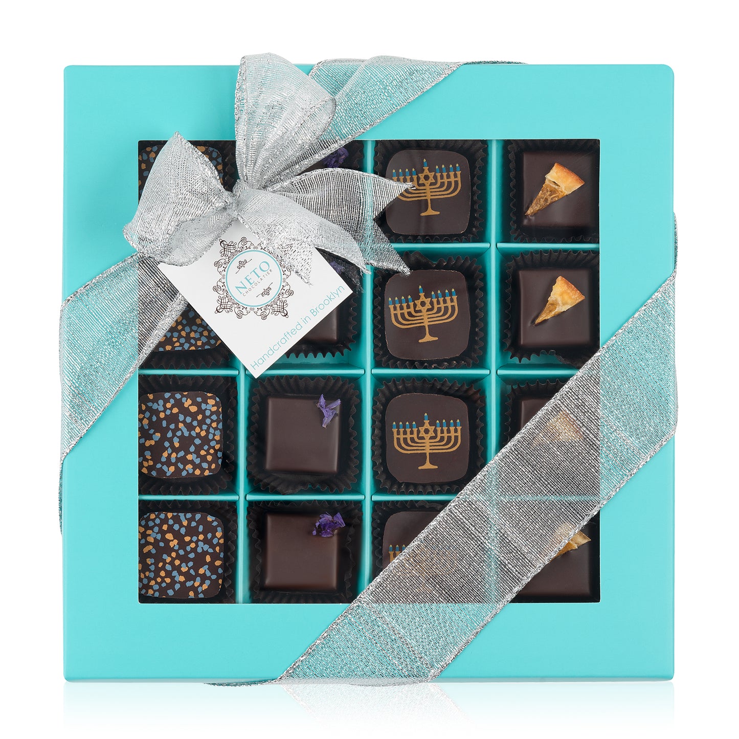 Hanukkah Truffles Collection - 16pc Chocolate Gift Box